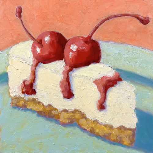 Cheesecake with Cherries