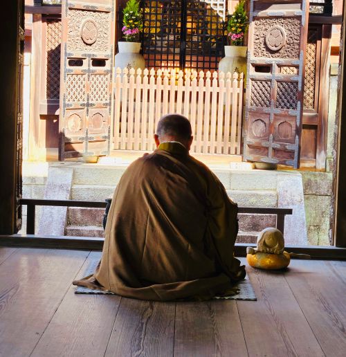 Monk  - Kyoto, Japan