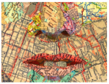 Artful Map Collages