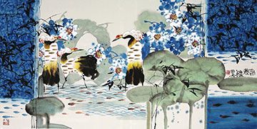 Bird & Flower: Poetic Paintings by Wu Tianyu